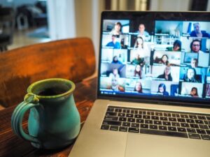 Remote work saw the online boom of online conferences using tools like Zoom