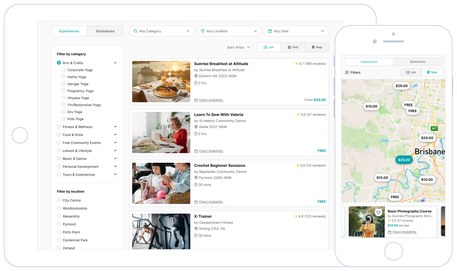 Mult-vendor online directory